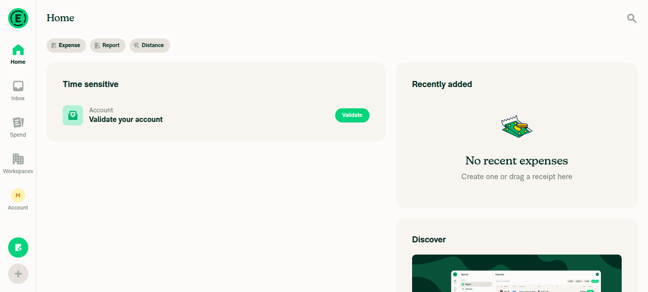 Home page loaded on PR branch claude-exportSingleOptionSubmenu; Search feature reachable