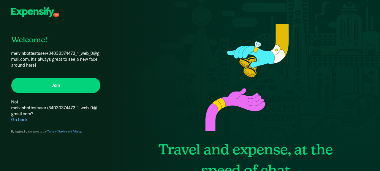 Sign-in fine print rendered in full on web, default theme