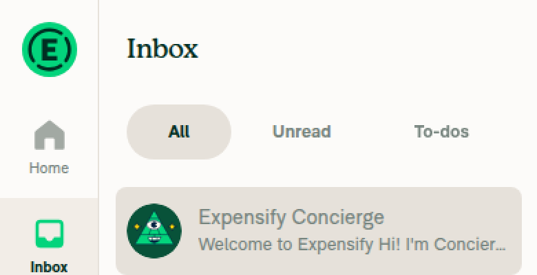 Zoomed crop of wide Inbox tabs, text-only