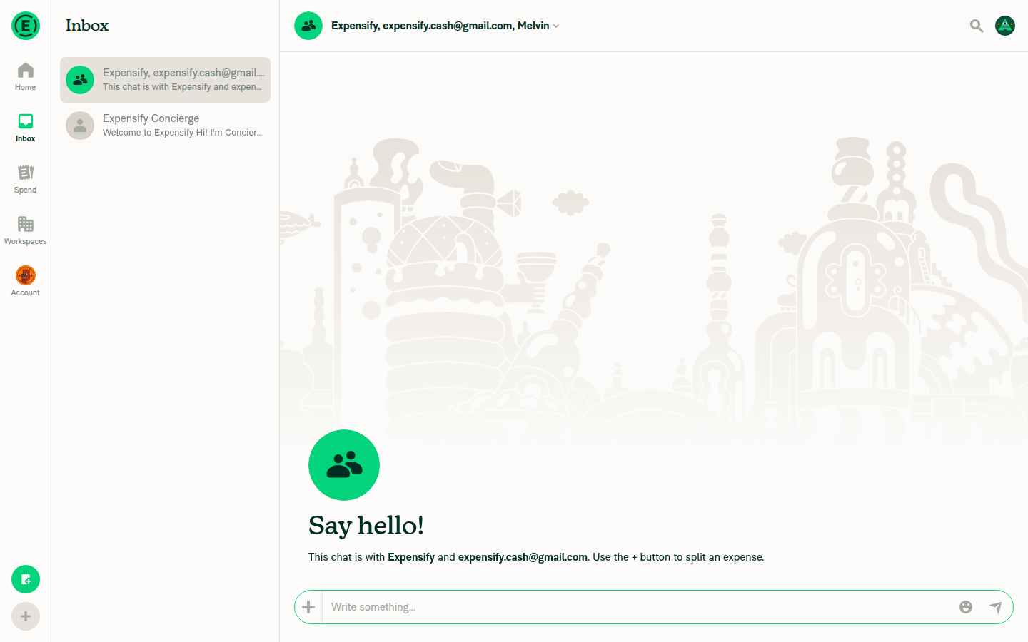Group report header after creation showing the group name rendered correctly