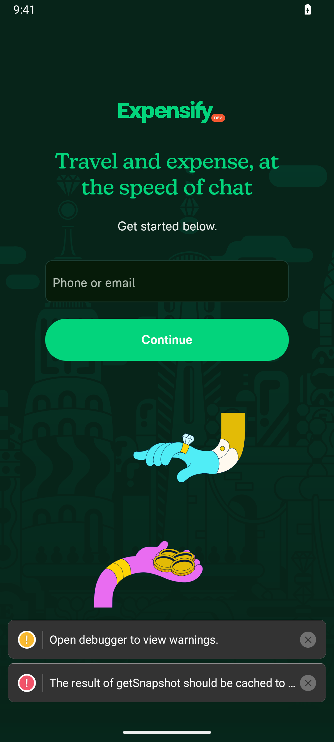 debug 02 second reload still shows Continue