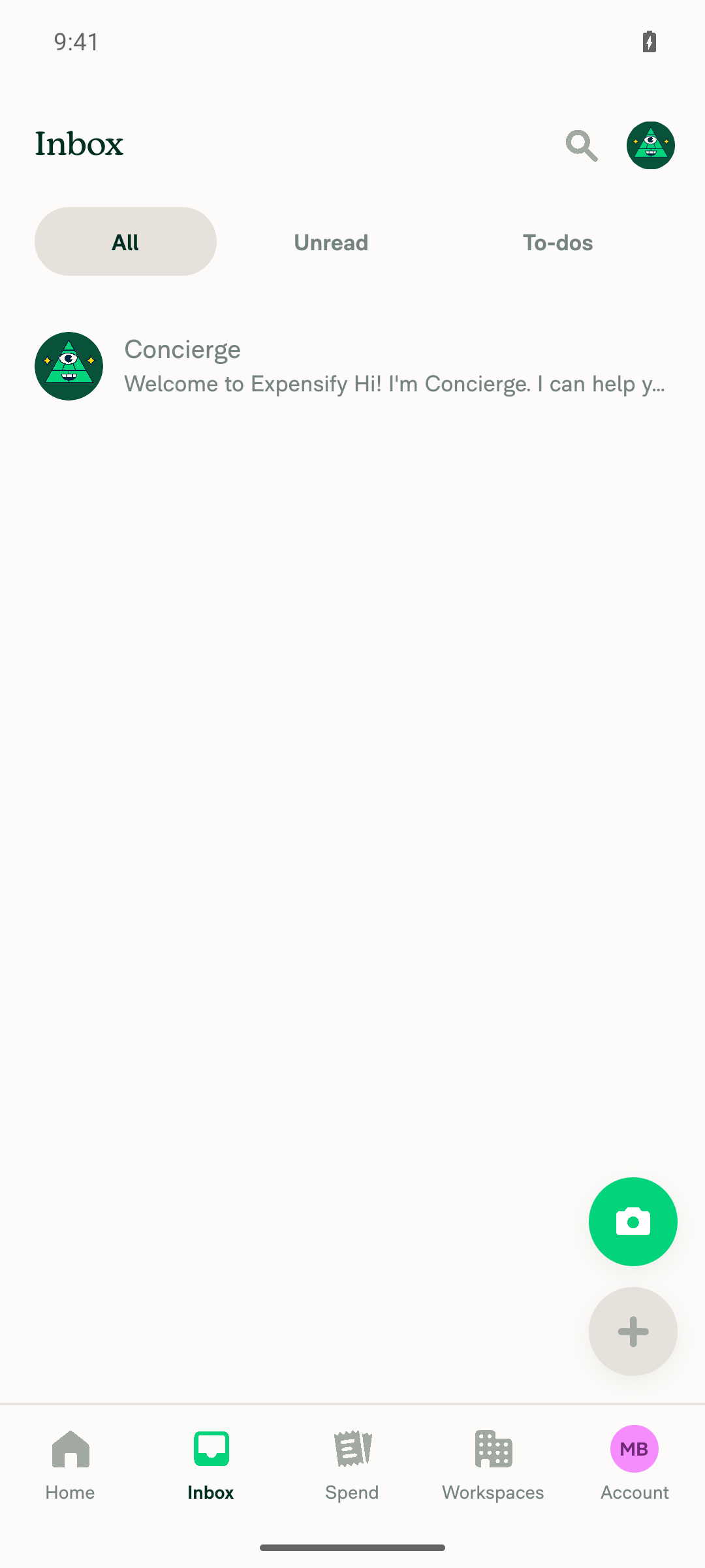 Inbox/LHN after back navigation, no errors, app responsive