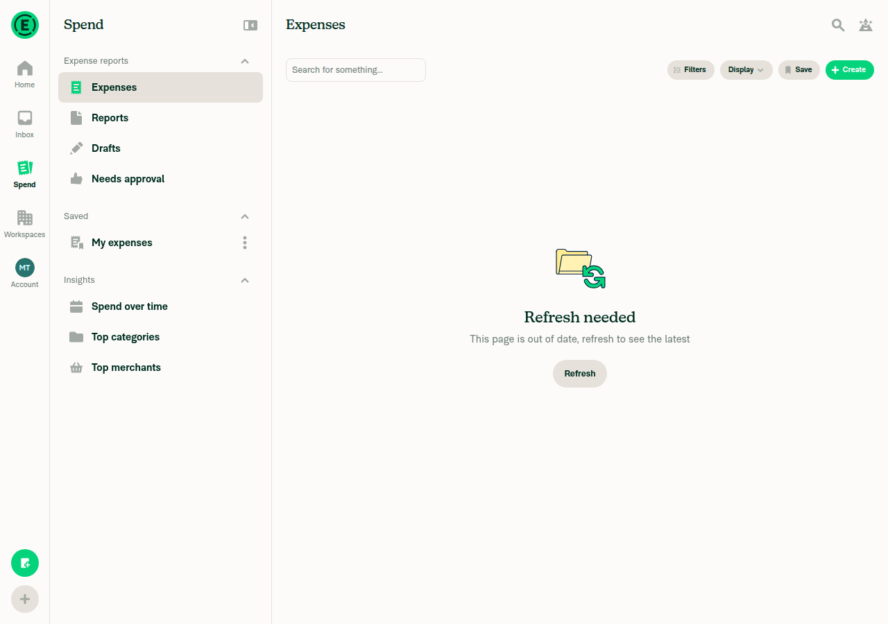 Refresh needed state after simulating failing network requests