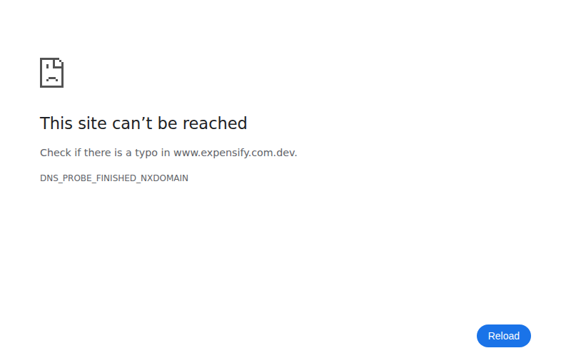 Unreachable external page after Add personal card, Mock Bank, Next